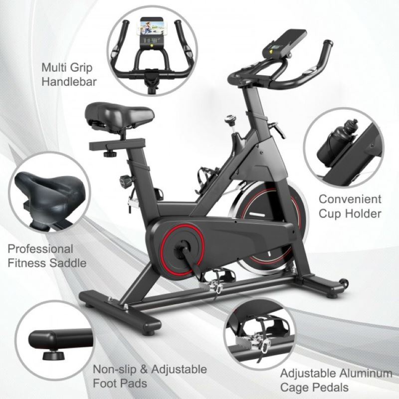 Fitness Enthusiasts Indoor Stationary Exercise Spinning Cycling Bike