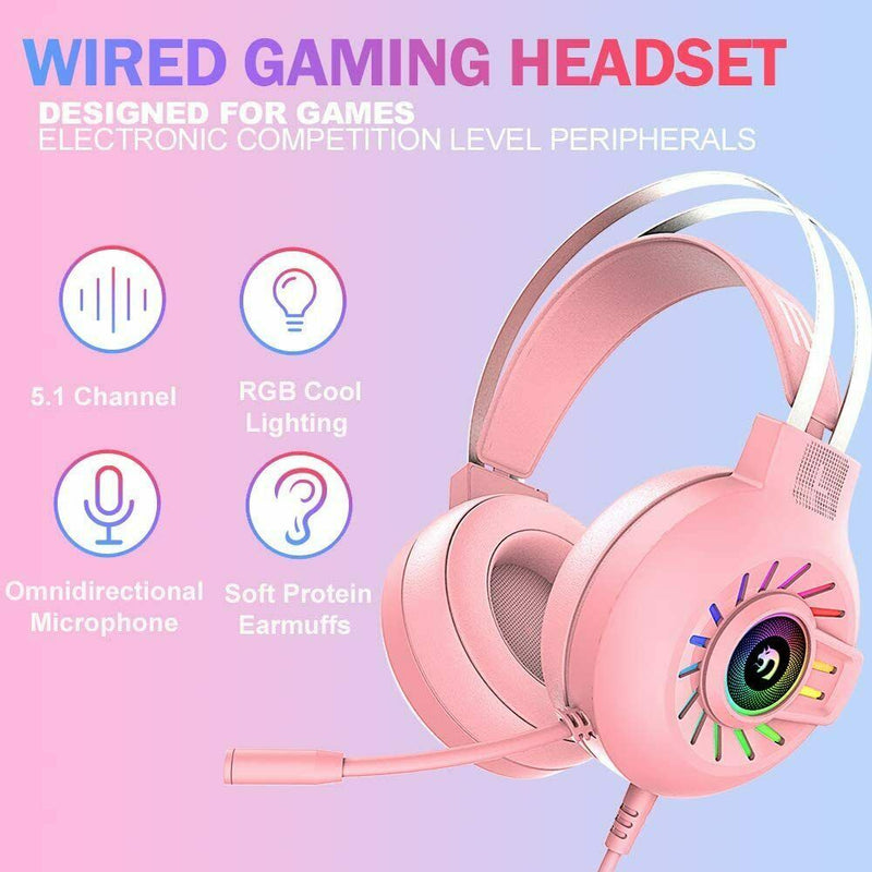 3.5mm Gaming Headset With Mic Headphone