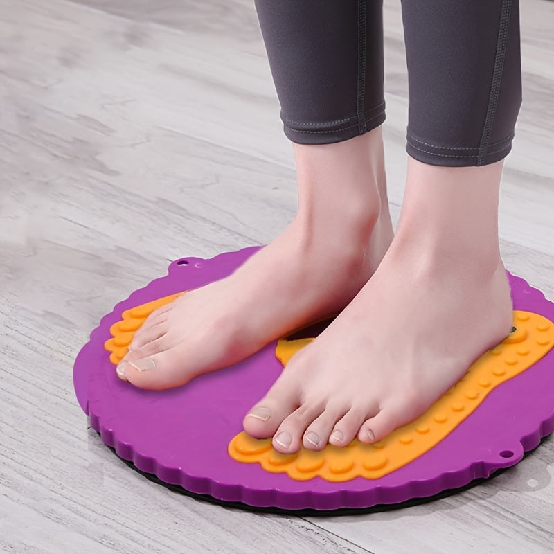 Twister Board Waist Twister Reduce Puffiness & Massage Feet with Plum Blossom Shaped