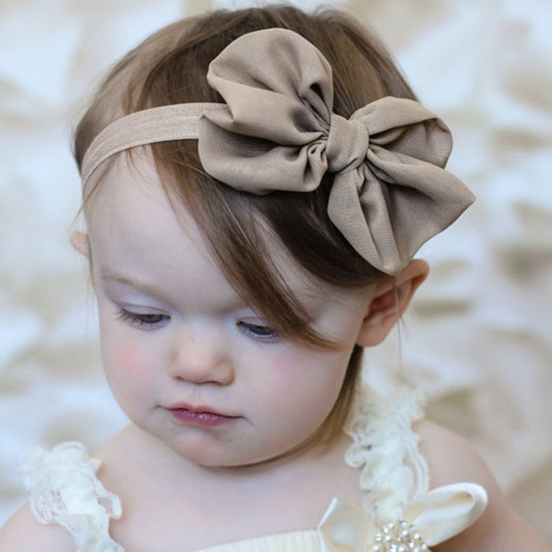 2 Pieces Baby Headband for Child Bowknot Headwear