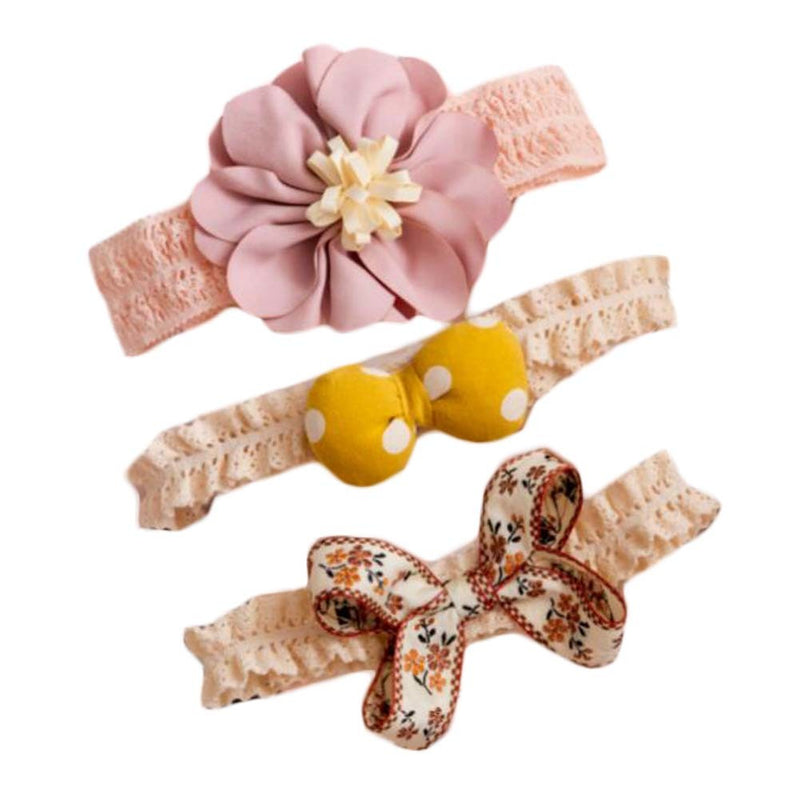 Hair Bands Yellow Bowknot Cute Princess Headdress