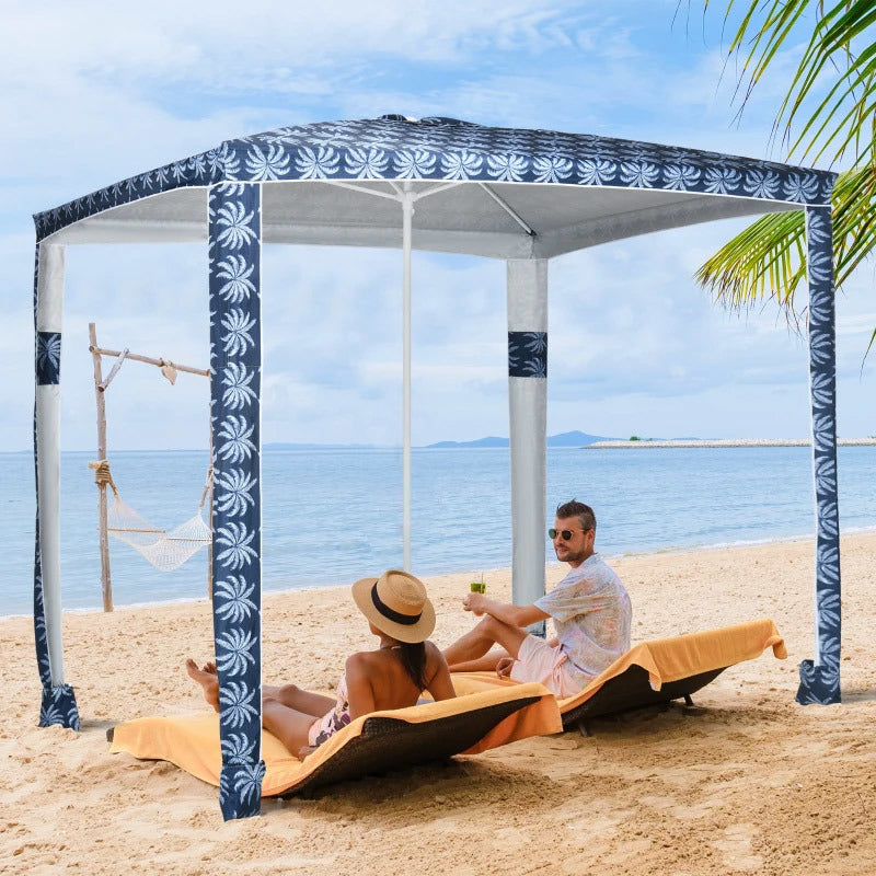 Foldable Easy-Assembly Sun-Shade Shelter Beach Canopy