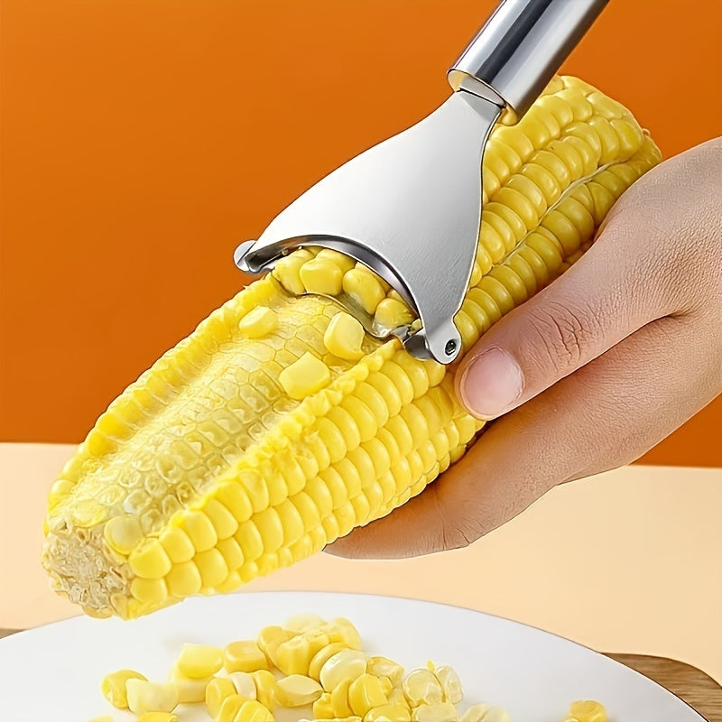 Stainless Steel Corn Planer Peeler Cob Remover Tool