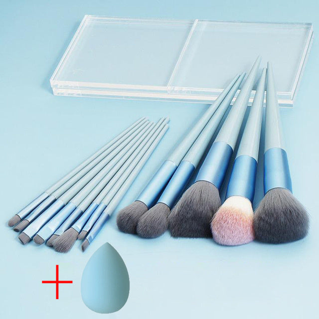 13Pcs Makeup Brush Set Powder Eye Shadow