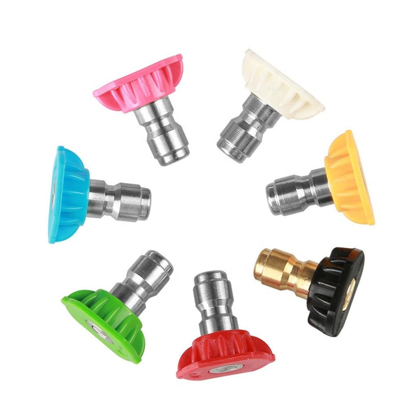 High Pressure Washer Gun Spray Nozzle Tips 4000 Psi Cleaning Accessories