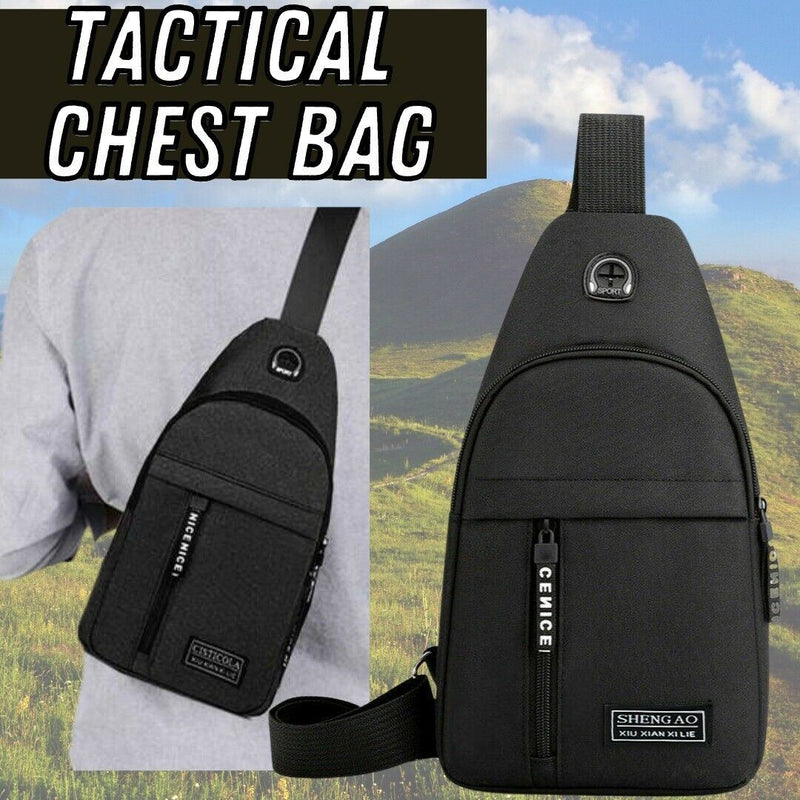 Chest Shoulder Pack Sports Travel Backpack