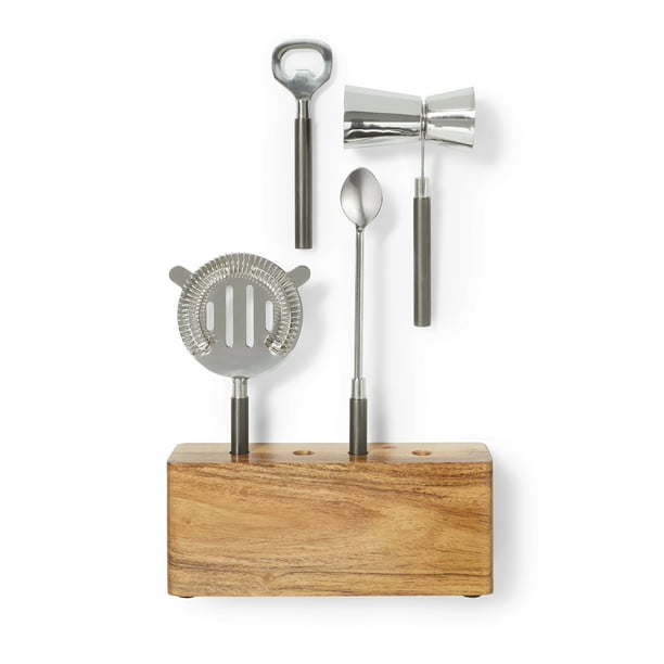 Stainless Steel 5-Piece Bar Better Set