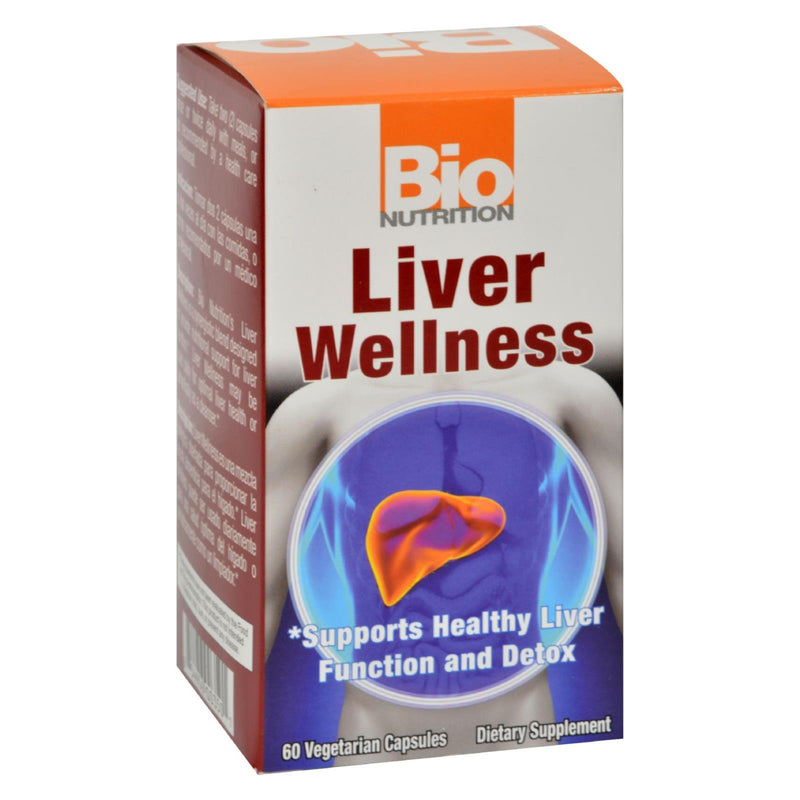 Bio Nutrition Liver Wellness 60 Vegetarian Capsules