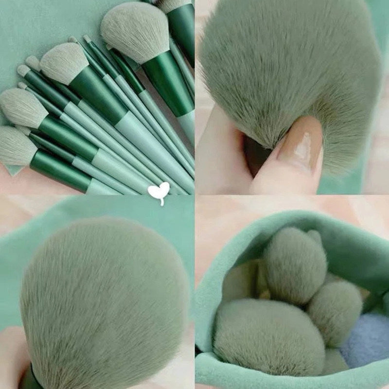 13Pcs Makeup Brush Set Powder Eye Shadow