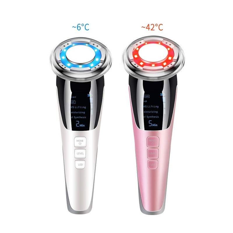 Hot And Cold Photon Rejuvenation Facial Beauty Device Anti-Aging Whitening Skin Care