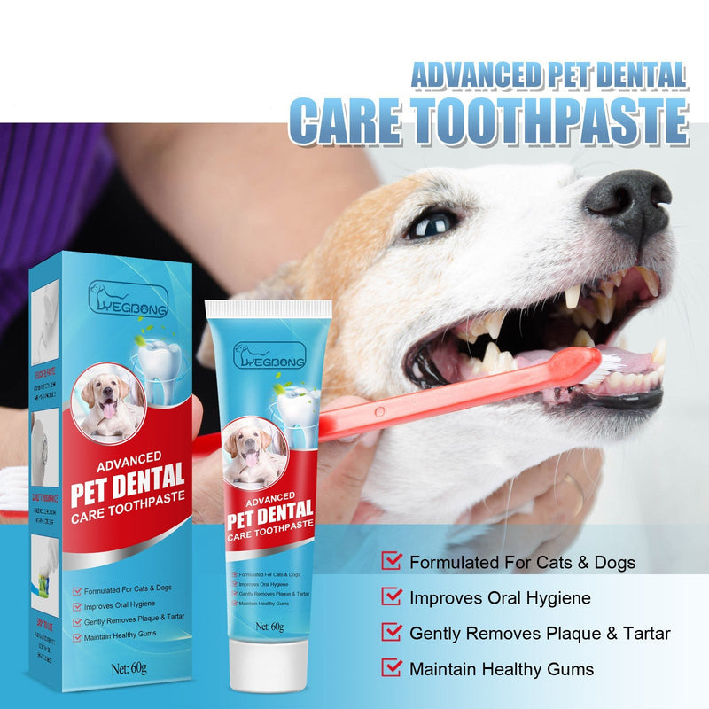 Pet Toothpaste Dog Fresh Breath In Addition To Bad Breath Tartar Cleaning Cats