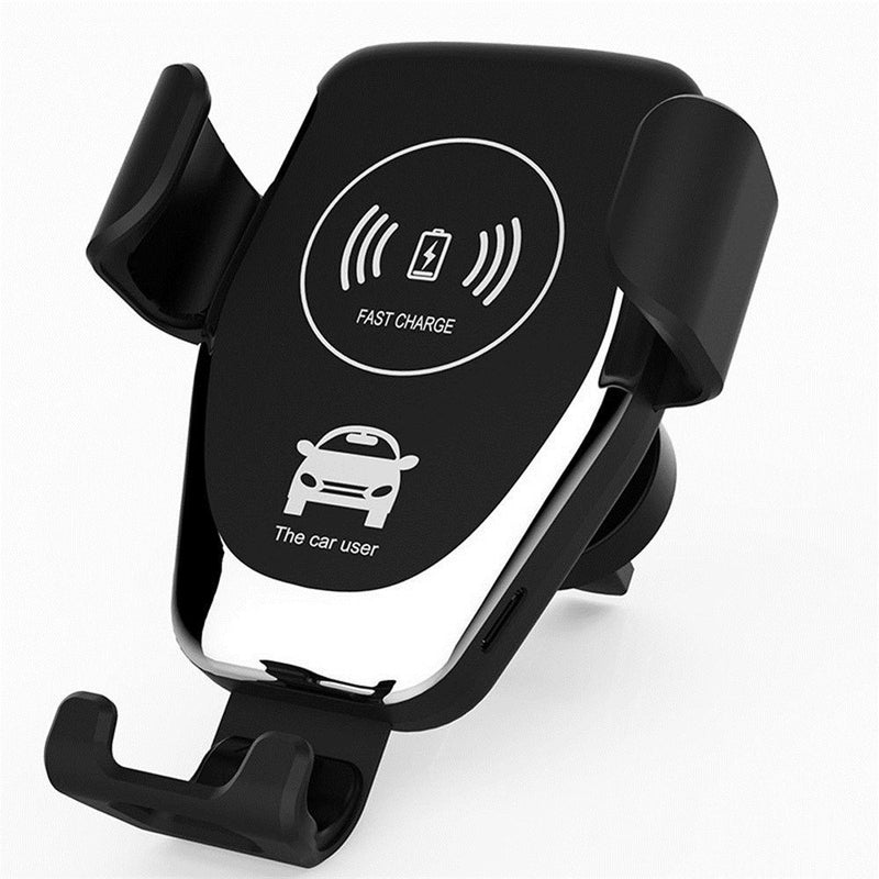 10W Qi Wireless Fast Charger Car Mount Air Vent Mobile Phone Holder Charging Stand