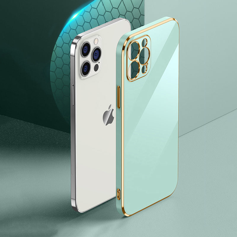 Silicone Plating Cover Luxury Electroplated Phone Case