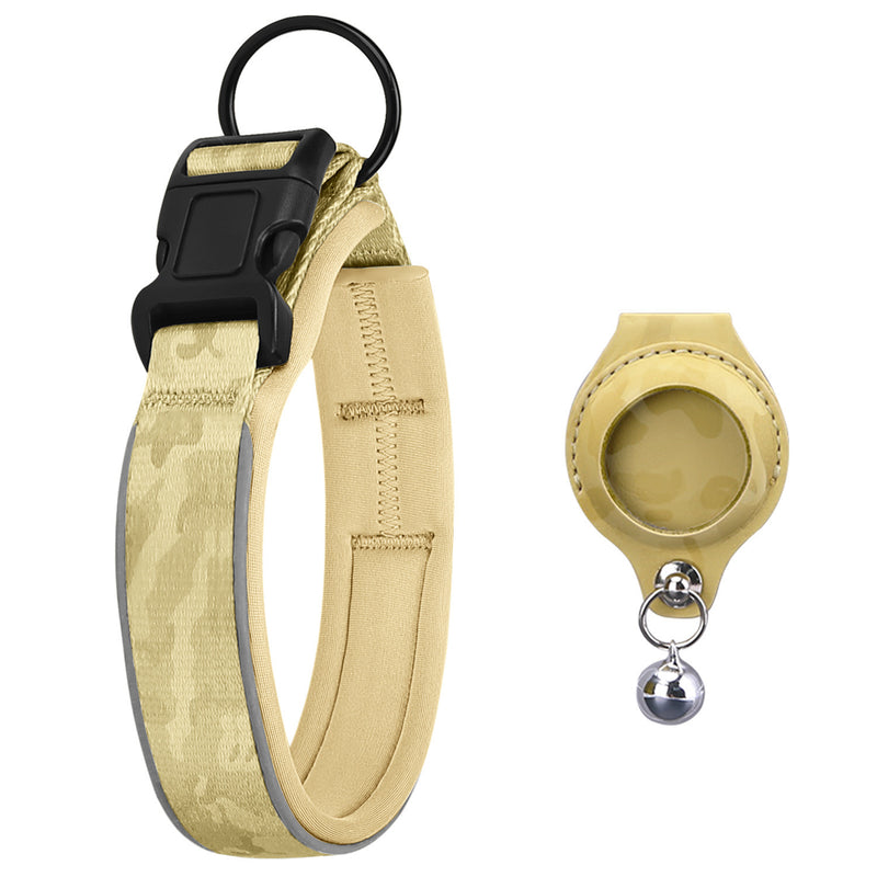 Pet Collar with AirTag Case Holder