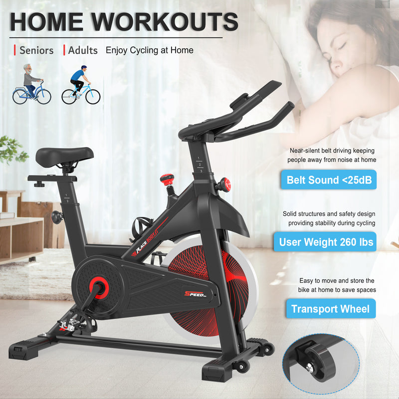 Indoor Cycling Exercise Stationary Gym Workout Fitness Bike