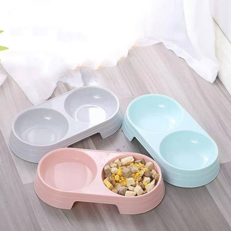 Pet Double Food And Water Pet Feeding Bowl