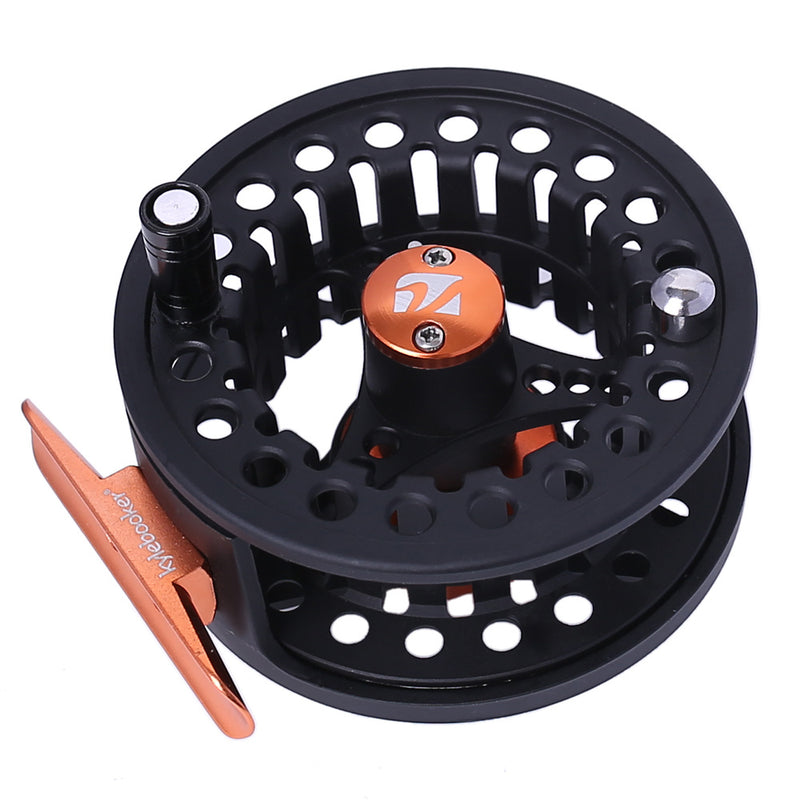 Kylebooker Fly Fishing Reel Large Arbor with Aluminum Body Fly Reel