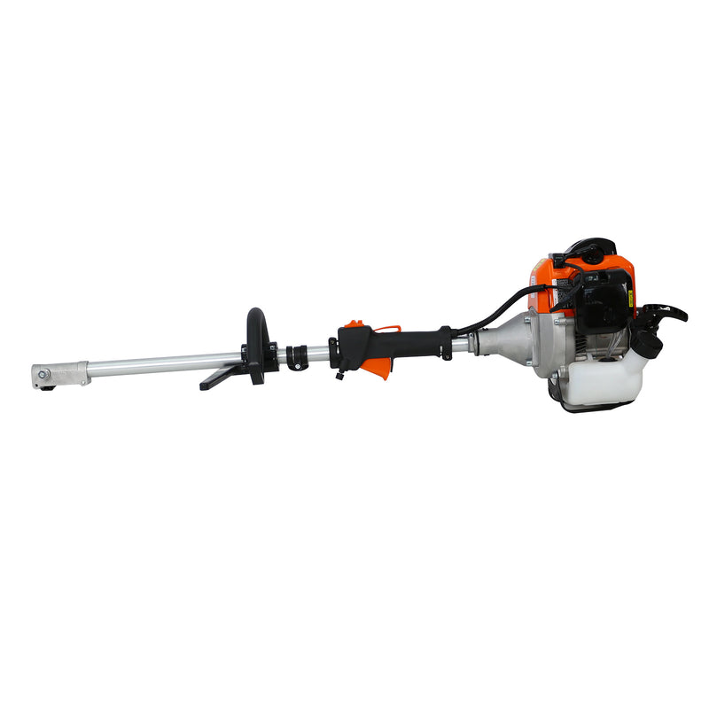 Garden Tool System with Gas Pole Saw Hedge Trimmer