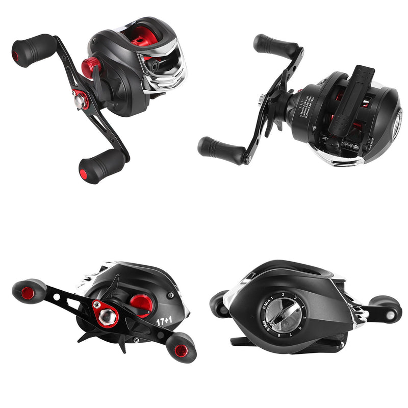 Baitcasting Fishing Reel High Speed Long Cast Distance