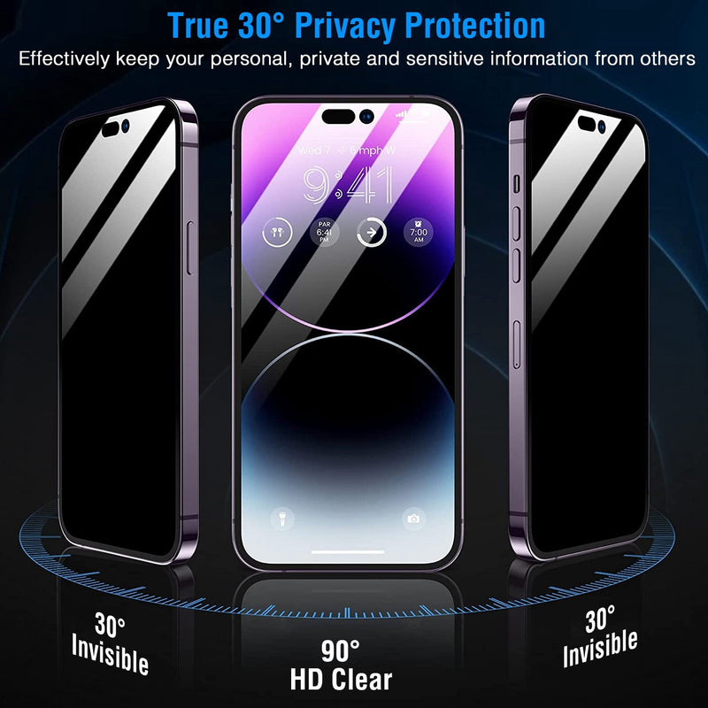 2Pcs Camera Lens Tempered Glass Screen Protector