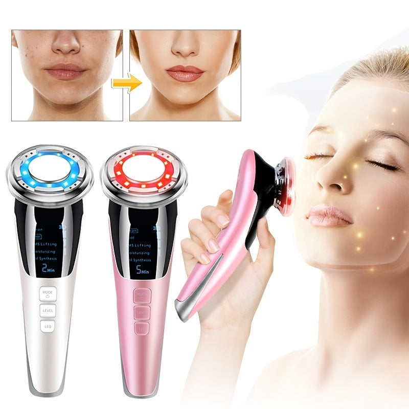 Hot And Cold Photon Rejuvenation Facial Beauty Device Anti-Aging Whitening Skin Care