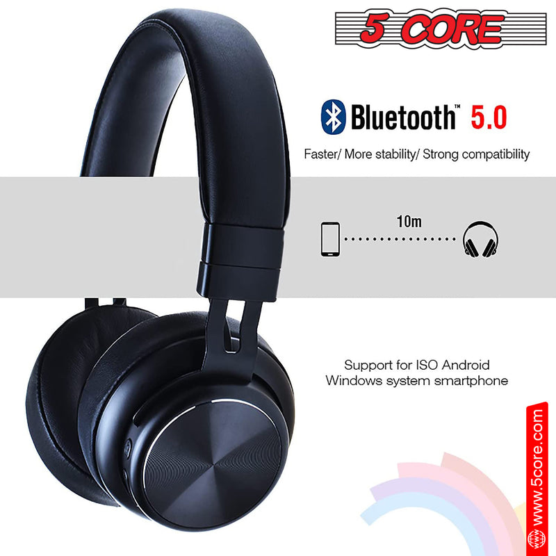 5 Core Bluetooth Wireless 5.0 USB Noise Cancelling Headset