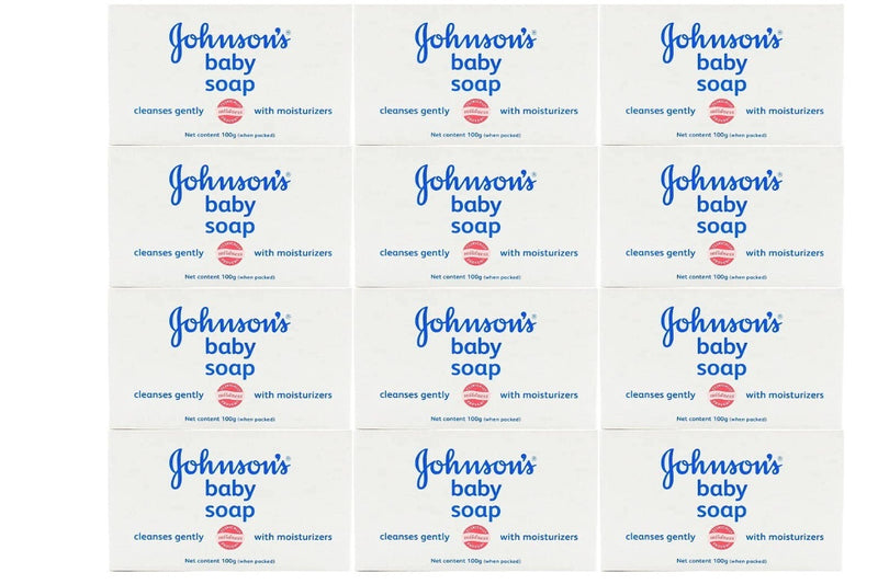 Johnson's Baby Soap 100 G Regular 12 Pack