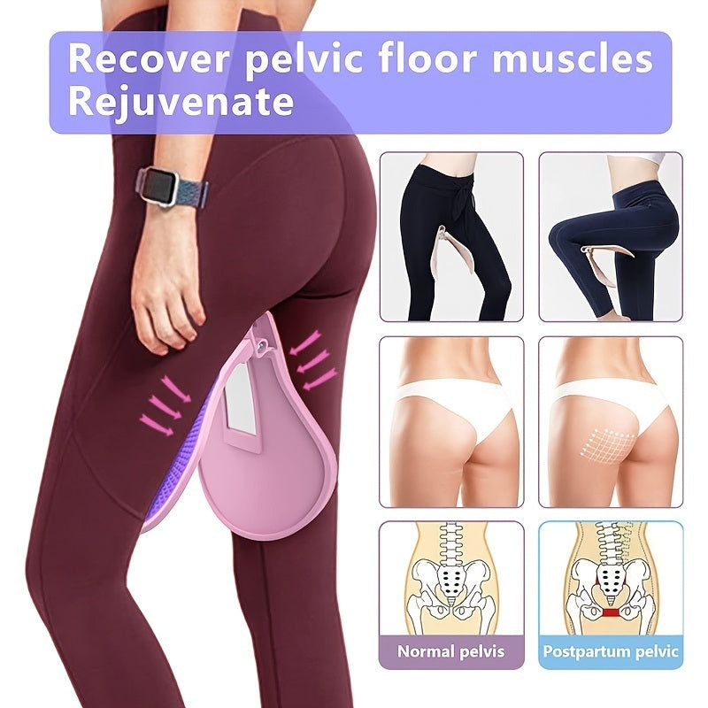 Plastic Butt Trainer Pelvic Floor Muscle Correction Exerciser For Inner Thighs Postpartum Rehabilitation Buttocks Legs