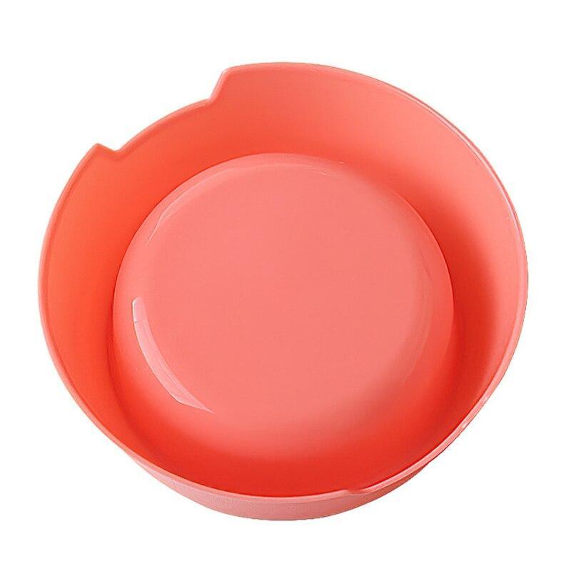 Pet Candy-Colored Lightweight Plastic Single Bowl