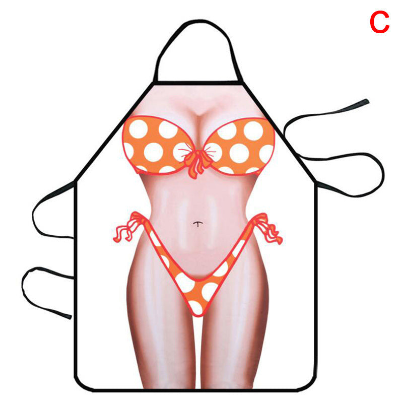 Kitchen Apron Sexy Women Cooking Pinafore Home Cleaning Tool