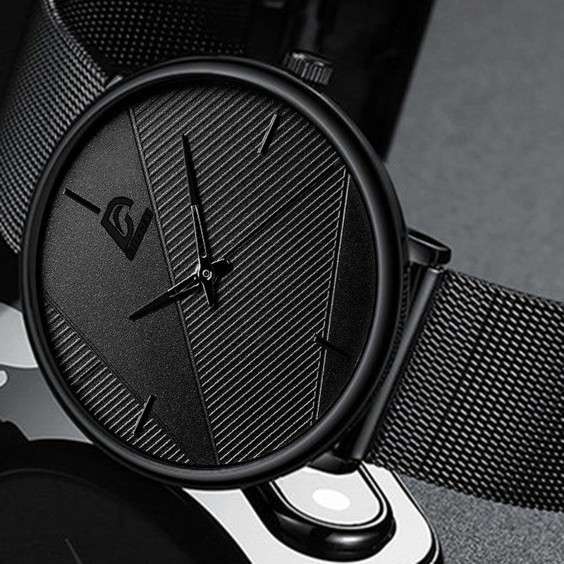 Minimalist Men's Fashion Ultra-thin Watch