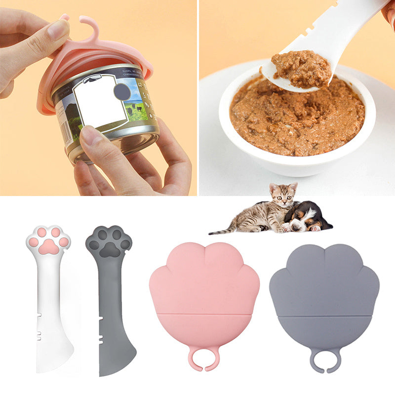 Multifunction Pet Canned Feeding Mixing Wet Dry Scoop