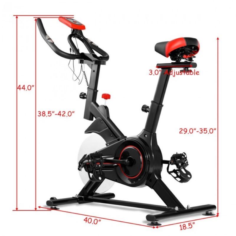 LCD Display Indoor Stationary Sports Bicycle