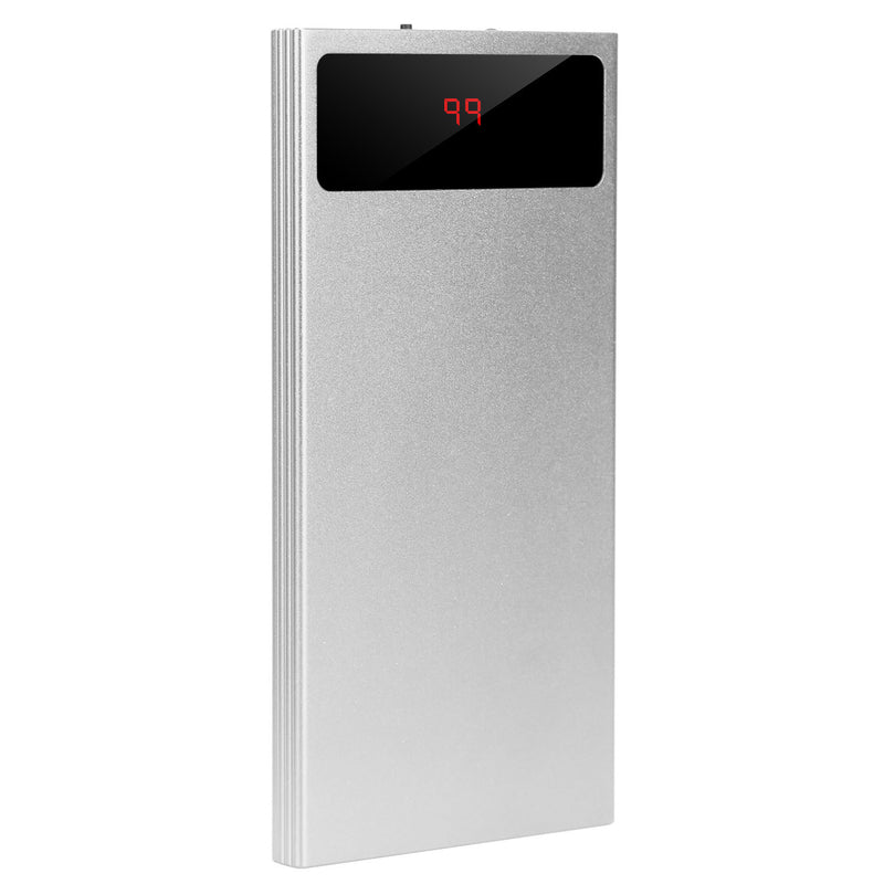 20000mAh Power Bank Ultra Thin External Battery Phone Charger Dual USB Ports