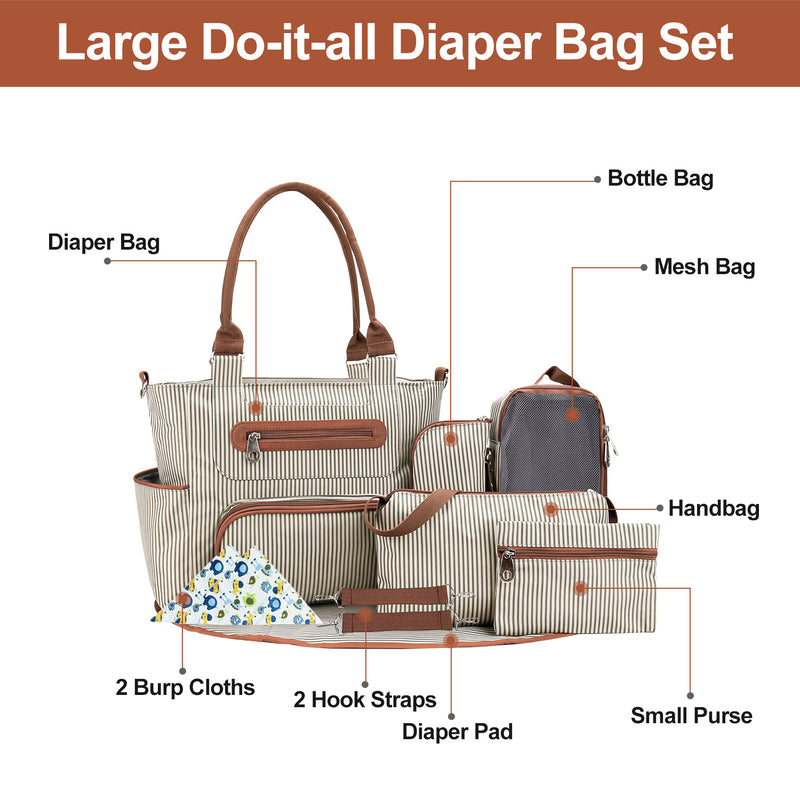 Mummy Handbags Multifunctional Diaper Changing Bags