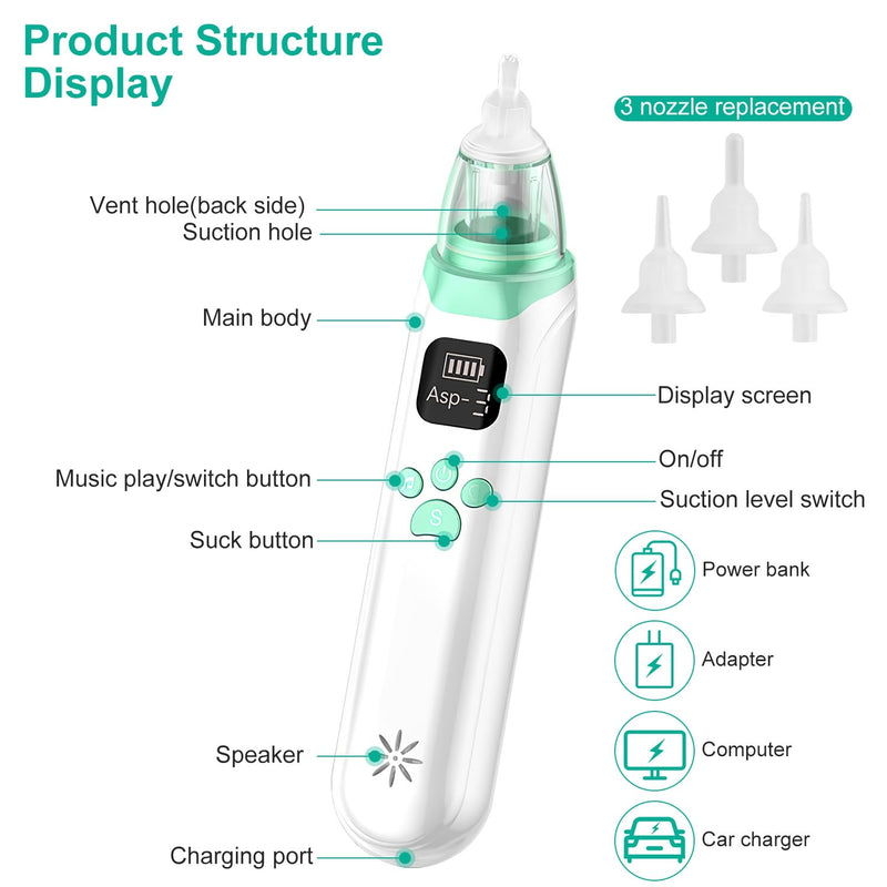 Rechargeable Baby Nose Cleaner