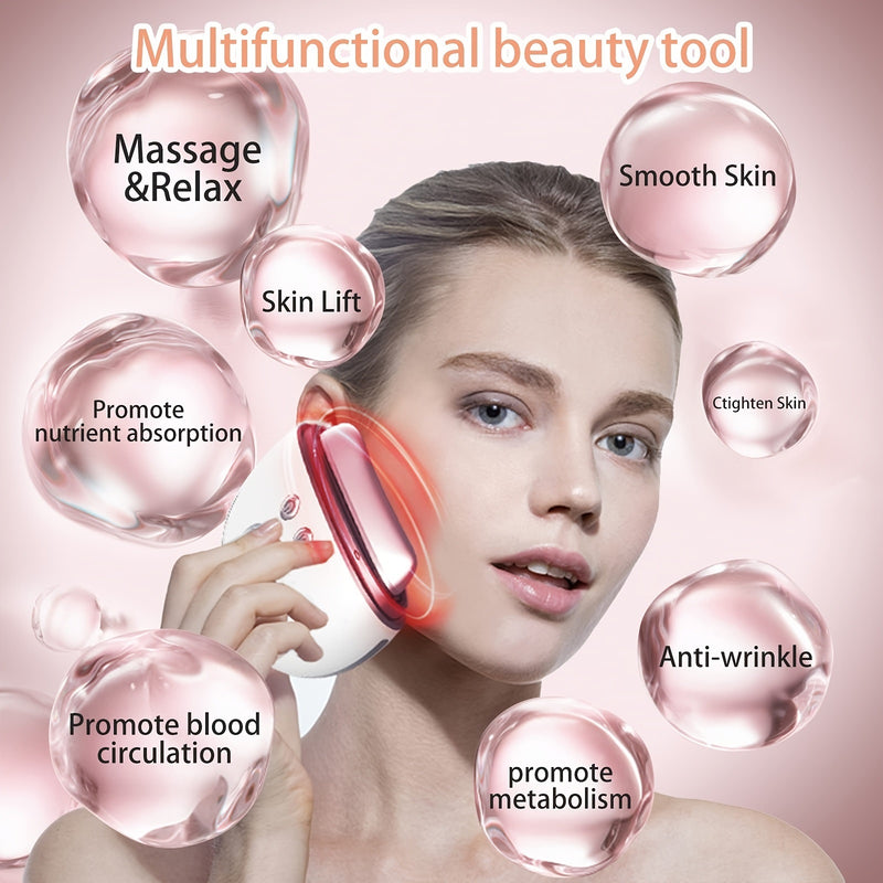 Electric Gua Sha Facial Tools Face Scraping Massager With 9 Modes Skin Care Tool