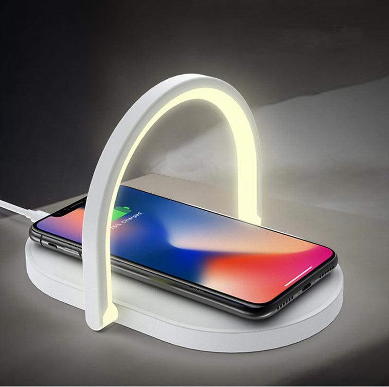 Night Light Wireless Charger & Smartphone Stand