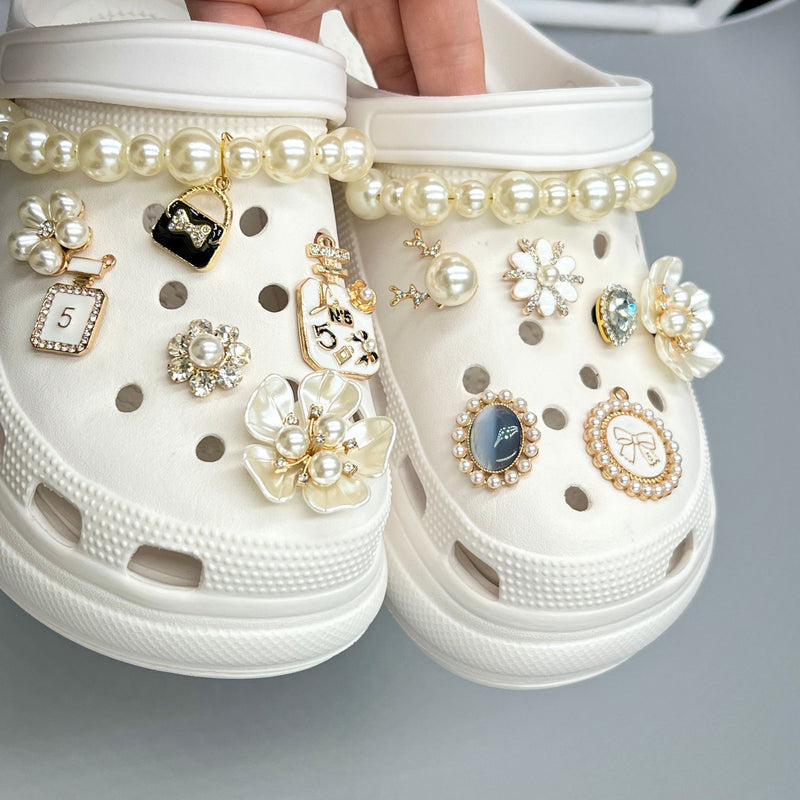 Crystal Charms Fits Fashion Decoration For Clog Shoes