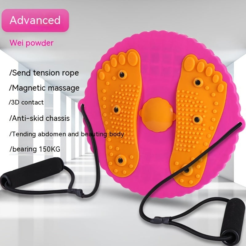 Twister Board Waist Twister Reduce Puffiness & Massage Feet with Plum Blossom Shaped