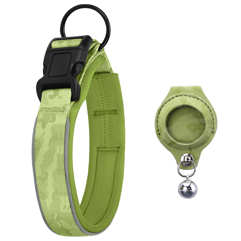 Pet Collar with AirTag Case Holder