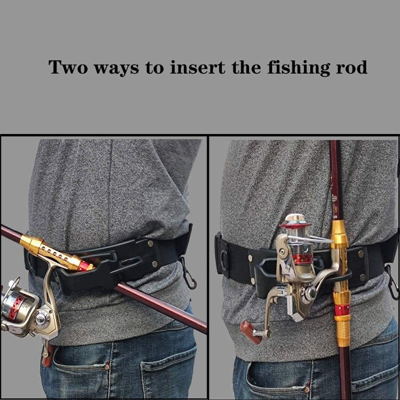 Hand Rod Holder Adjustable Belt Fishing Rod Holder