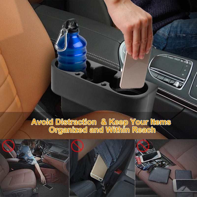 Car Seam Cup Holder Seat Gap Wedge Drink Storage