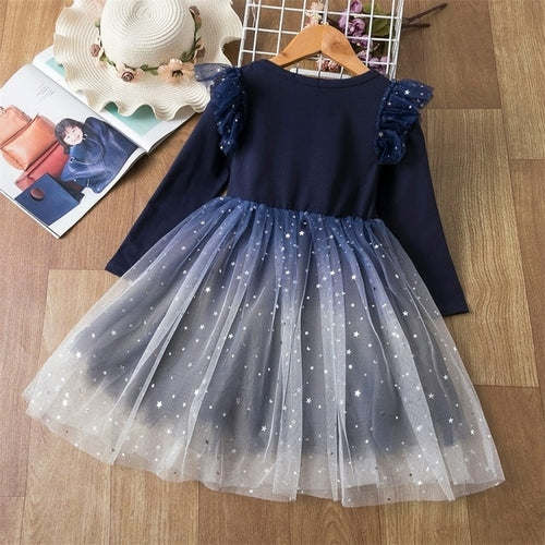 Girls Christmas Dress Knitting Sweater Dress for Girls Winter Dress