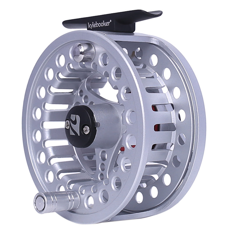 Kylebooker Fly Fishing Reel Large Arbor with Aluminum Body Fly Reel