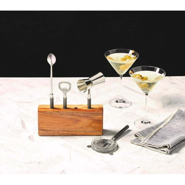 Stainless Steel 5-Piece Bar Better Set