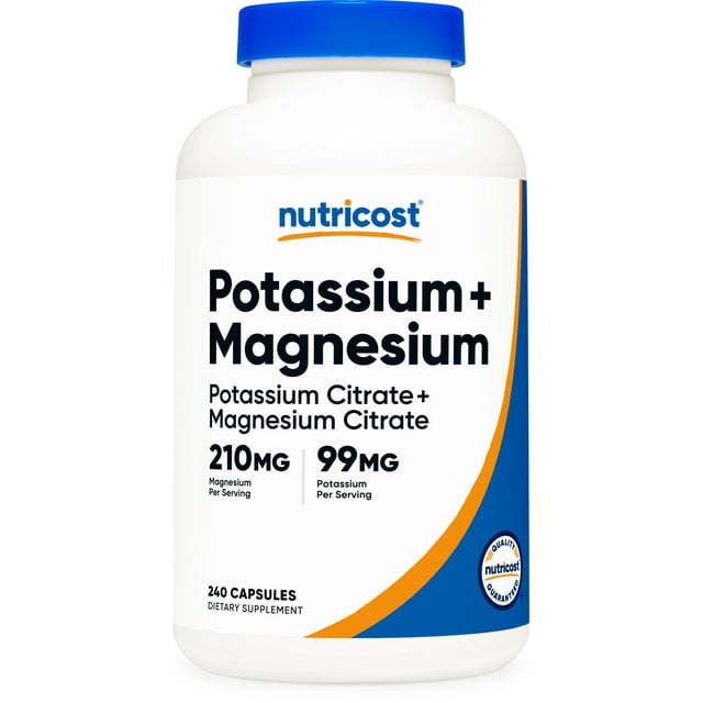 Potassium (99 mg) Magnesium (210 mg) Citrates