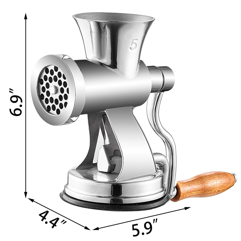 Stainless Steel Hand Operated Meat Grinder