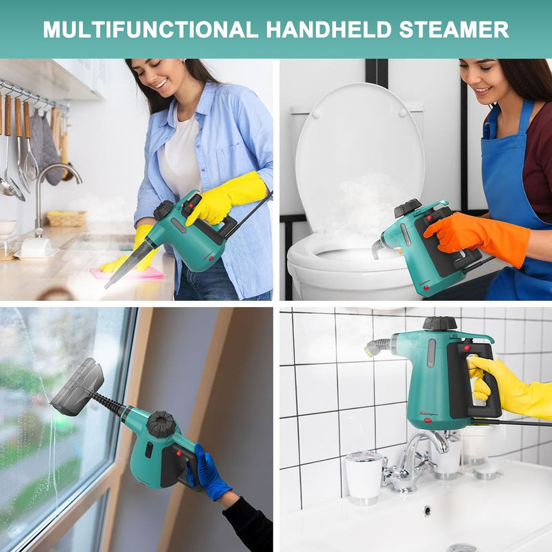 Handheld Steam Cleaner  Home Use Steamer Cleaning