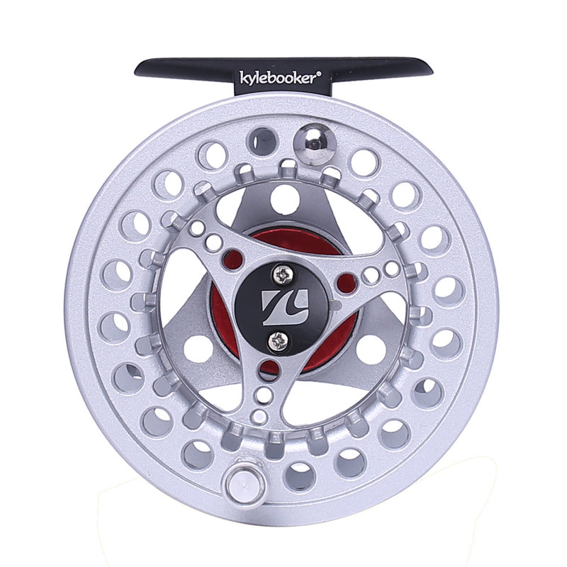 Kylebooker Fly Fishing Reel Large Arbor with Aluminum Body Fly Reel